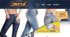 Desktop Screenshot of deox.com.br